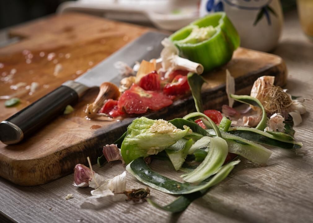 Reuse food scraps in other recipes